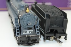 IHC HO D&H Delaware Hudson 4-6-2 Pacific Semi Streamline Steam Locomotive #607