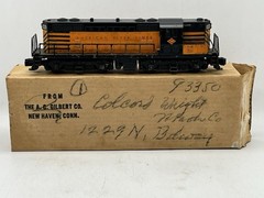 Gilbert American Flyer S Gauge 374 T&P GP-7 Dummy Diesel w/Diecast Frame w/OB