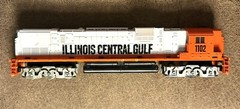 Tyco Manuta Ho Scale Illinois Central Gulf 4301 Diesel Locomotive
