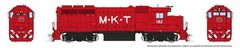 Rapido HO Scale ~ EMD GP40 ~ Missouri Kansas Texas MKT #189 ~ DCC Sound ~ 40557