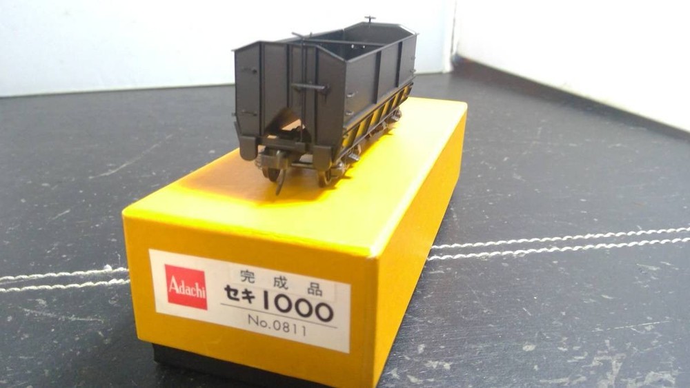 Model Train Adachi Seki 1000 1/80 Finished Product With Box　