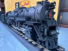 Sunset Pennsylvania Railroad J1a 2-10-4 Steam Locomotive &Tender O 3 Rail LN