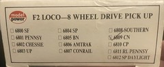 🚂 Model Power HO CN Canadian National F2A #6809 6511 NIB 8-Wheel Drive – SW