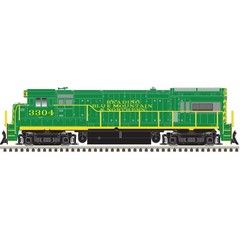 Atlas 40005929 N Scale GE U33B Gold Series Locomotive Reading & Northern # 3304