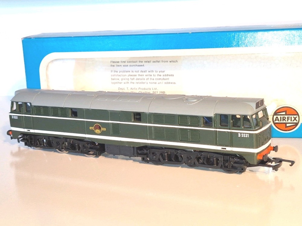 Airfix 54101-9 Diesel Loco. New Old Stock. Mint Cond. 2 Rail DC Boxed. OO Scale