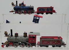 Bachmann HO Assorted Confederate & Union Steam Locomotives & Tenders [2]