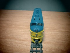 Atlas 6103 O Gauge Chesapeake and Ohio F-9 Diesel Locomotive 8600 TESTED O.B.