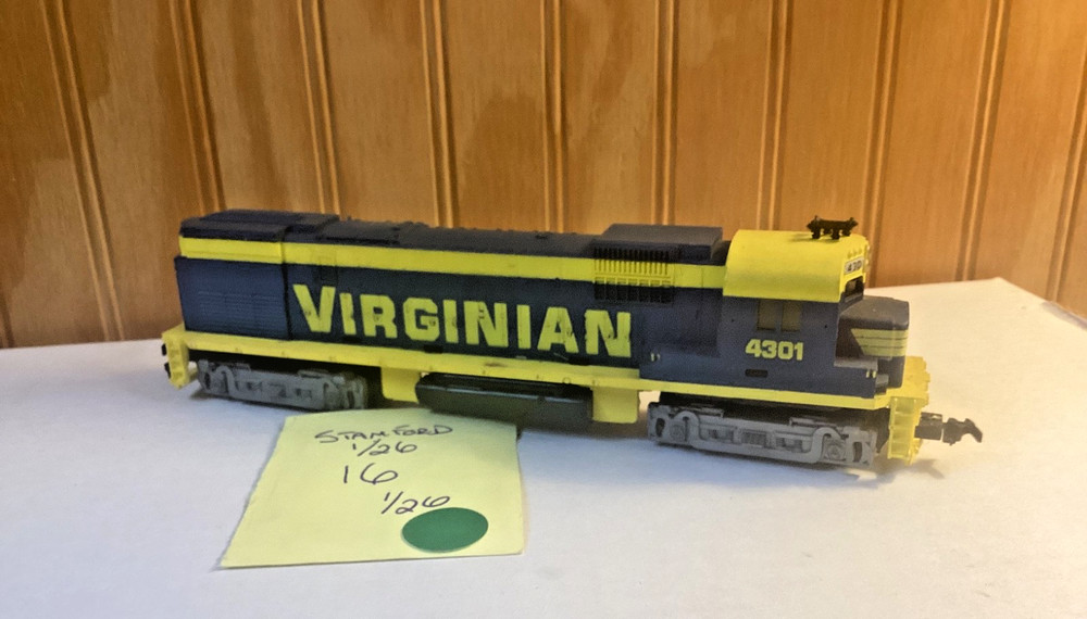 Vintage TYCO/Mantua Alco Century 430 Virginian #4301 tested running
