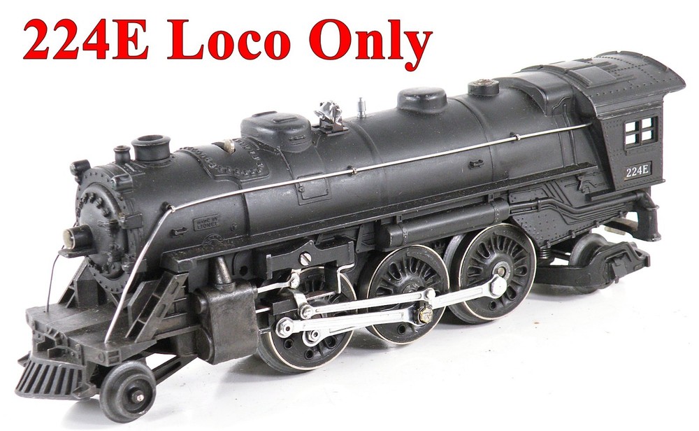 Lionel Prewar 224E LOCO ONLY / REPAINTED 1938-42 /11/