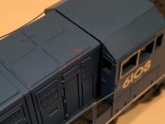 Bachmann Spectrum HO Conrail GE Dash 8-40CW C40-8W CR 6108