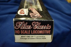 HO Atlas Classic 8447 Chicago & Eastern Illinois GP7 Diesel Locomotive C&EI #204