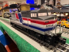 MTH RK-2003 RailKing Amtrak Dash-8 3-Rail Diesel Engine LN NO BOX