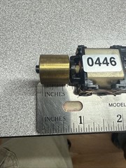 Ho Athearn Diesel locomotive motor dual Brass Flywheel Gp 35 And Others Tested