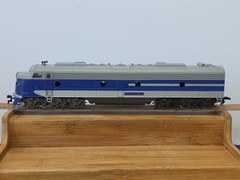 Rivarossi Wabash EMD E8A Diesel Locomotive #1050 DUMMY HO Scale.