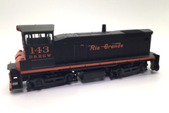 HO Scale Rio Grande D&RGW DUMMY Switcher Locomotive 143 Details NOT Included