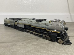 BACHMANN HO SCALE UNION PACIFIC 4-8-4 OVERLAND WITH SMOKE AND TENDER #809 Used