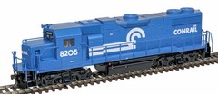 Atlas ~ HO Scale ~ Trainman ~ GP38-2 ~ Standard DC ~ Conrail #8205 ~ 10004564