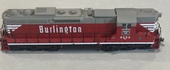 Atlas Gold HO Sd24 Burlington Route #6252 Dcc/Sound