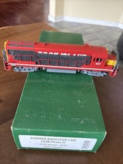 HO BOWSER 691-23101 EXECUTIVE LINE U25B ROCK ISLAND # 235 PHASE IV DCC