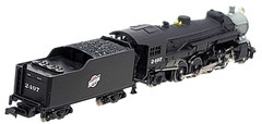 N Model Power 87574 USRA 2-8-2 Mikado CNW #2497 (Tested)