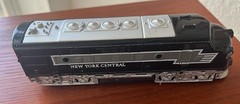 Schylling Toys New York Central EMD F7 Pull Back Toy Train（#9）Some Wear Read