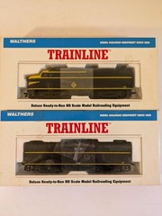 HO Alco FA1/FB1 Set (Both Pwd) Erie DC NIB NOS # 931-214/67