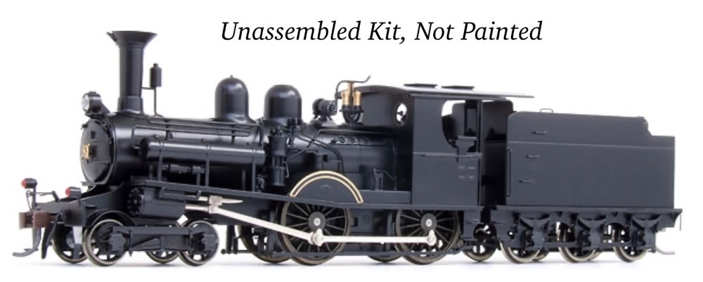 HO Gauge Mita 4-4-0 Neilson JGR Class 6200/Tobu Steam Locomotive Kit H0 Engine
