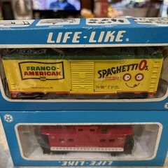 Athearn and Life Like HO Scale Train & Locomotive Cars Milwaukee Campbell Franko