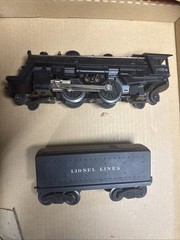Lionel Steam Locomotive 1654 W Tender 1654W Vintage Runs