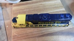 N Scare Life Like Sante Fe #3500 Locomotive 2056 Made in Hong Kong