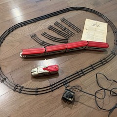 Marx M10005 Union Pacific Streamliner O Gauge Set Track Transformer 5 Cars AS-IS