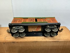 Lionel Loco 251e Red With 4 Cars Prewar O Gauge TESTED Restored (?) SET # 299