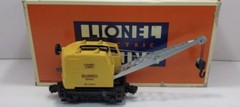 LIONEL LINES OPERATING BURRO CRANE 6-18402! O GAUGE MOTORIZED TRAIN