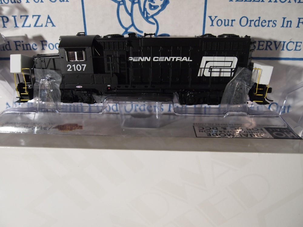 BROADWAY LIMITED 7458 PENN-CENTRAL GP-20 #2107 w/PARAGON 4 SOUND IN DCC/DC