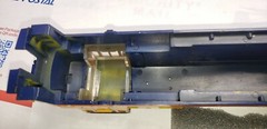 AS IS DAMAGED SHELL ONLY PART # 34000 ATHEARN BLUE BOX GE-U-28 -30
