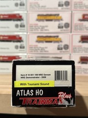 Atlas HO NRE Genset Demonstrator #2009 DCC & Sound USED