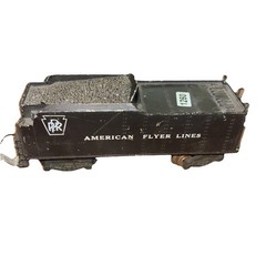 Original Vintage American Flyer S Gauge diecast tender w/ reverse unit Untested