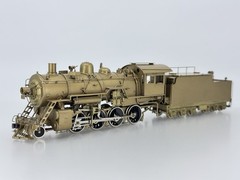 HO Scale Hallmark Models Brass Santa Fe Class 2507 2-8-0 Steam Locomotive ATSF