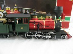 Vintage Lehmann LGB G Scale DSP & PRR 2-6-0 Mogul Steam Locomotive #2018D EX