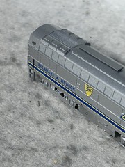 Rare E-R Models Delaware & Hudson RR Baldwin Shark Locomotive # 1216 N Gauge