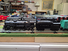 Lionel Lionel Lines O Gauge Steam Locomotive w/ Tender 2018 Black 2-6-4