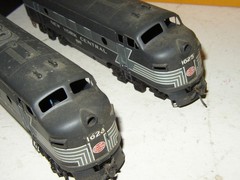 Nickel Plate Products Brass HO EMD Phase II F-3 Diesel AA New York Central