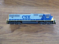 CSX EMD SD70M engine