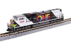 Kato N Scale ~ EMD SD70M ~ Union Pacific We Are One #1979 ~ DCC Sound ~176-1979S