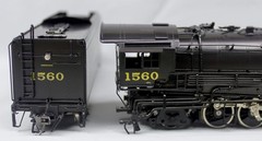 Overland HO Brass OMI-1549.1 C&O Chesapeake & Ohio H-7 2-8-8-2 Locomotive 1560