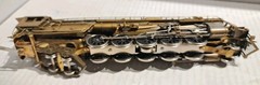 PFM United Scale Models HO Scale Brass 2-10-4 Steam Loco Santa Fe Undecorated