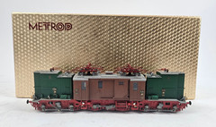 Metropolitan Track H0 DR KPEV E 91 Brun-Vert in Original Packaging Brass Fine…