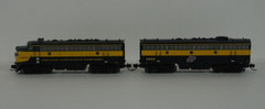 InterMountain N Scale F7 A/B Locomotive Set – Chicago & North Western 4088/4091
