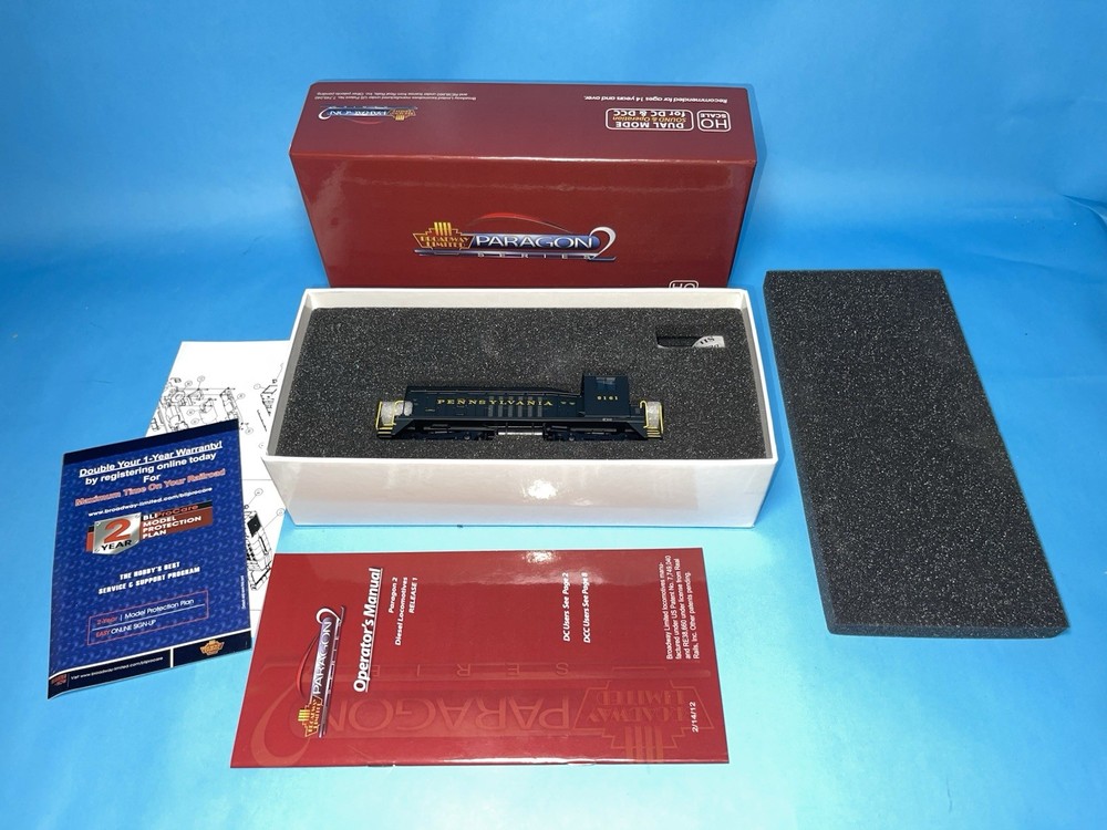 Broadway Limited Paragon2 EMD NW2 Switcher PRR 9161 HO Scale #2630 DCC