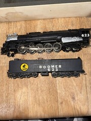 Ho Brass United Locomotive 5026 And Tender Boomer 623 Custom Made Runs Well